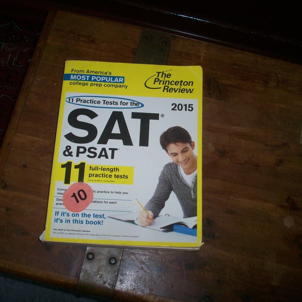 11 Practice Tests for the SAT, 2015 Edition, The Princeton Review, unused